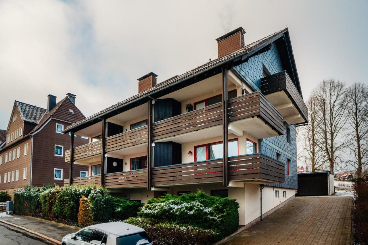 Wohnung An Der Skiwiese - Boxspring - Balkon - 2 Smart Tv - Carport Braunlage Zewnętrze zdjęcie